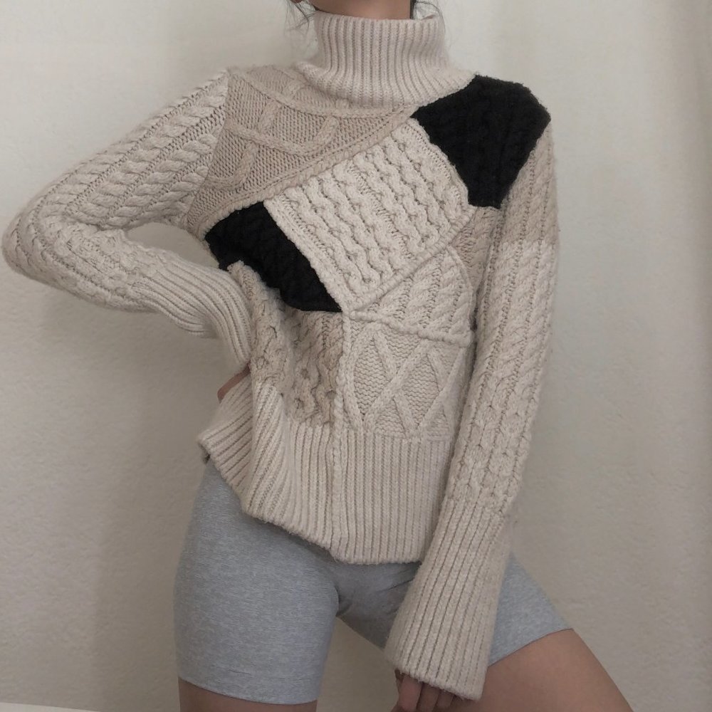 ZARA Turtleneck Knit Sweater